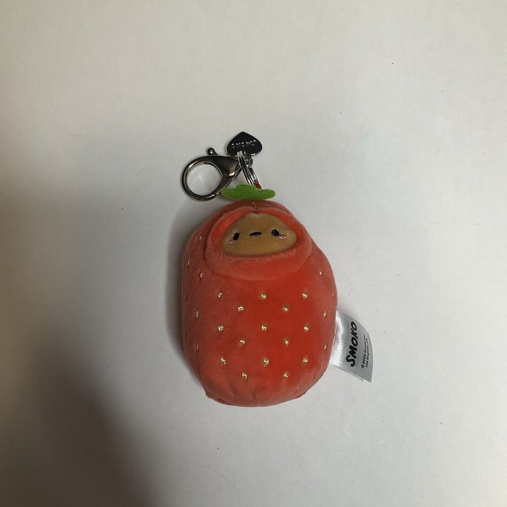 Smoko 2025 Tayto Potato Strawberry Stuffed Plush Keychain Bag Charms